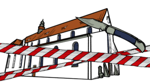 Vor der Dreifaltigkeitskirche kommt es am späten Samstagabend, 3. März 2012, zu einem tödlichen Angriff. Ein 26-Jähriger stirbt noch vor ...