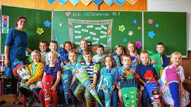 Bild : Bilder von der Einschulung: Diese Kinder gehen jetzt in die erste Klasse der Grundschulen in Konstanz, Allensbach und Reichenau
