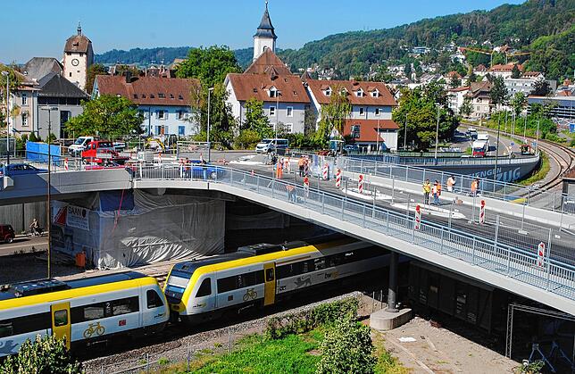 Bild 6: Nach 20 Monaten endlich fertig: Ein Rückblick in Bildern auf die Sanierung der Waldshuter Kolpingbrücke