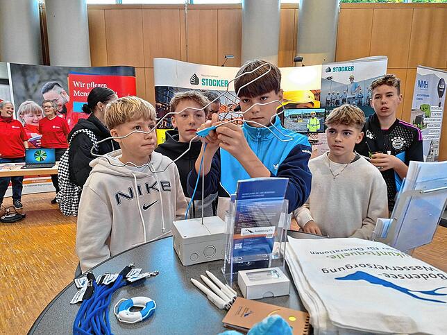 Bild 1: Schüler suchen ihren Traumjob