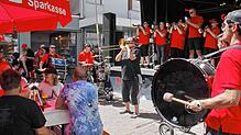 Ein weiteres Jahr müssen die Musiker – wie hier die Hohentwieler Burgteufel – auf den nächsten Auftritt zum Singener ...