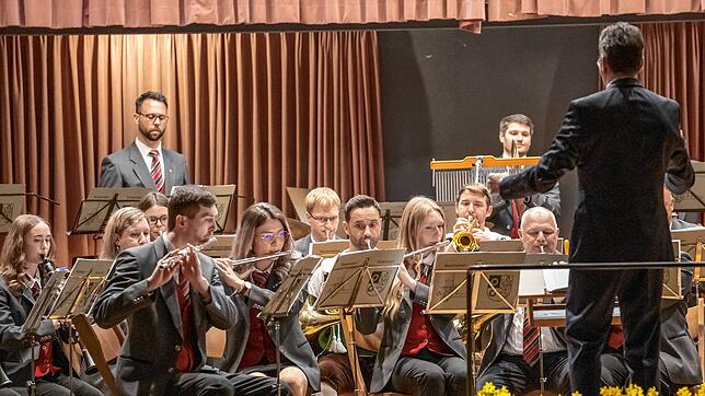 Der Musikverein Schwörstadt beweist seine musikalische Klasse. Foto: Paul Eischet