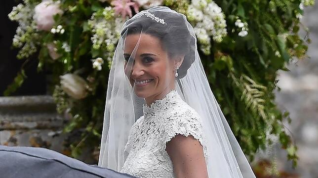 Pippa Middleton kurz vor ihrer Hochzeit mit James Matthews.