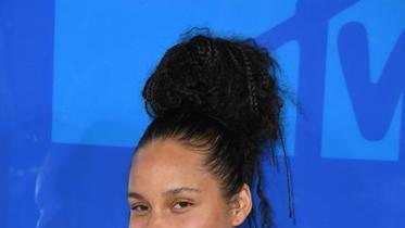 Alicia Keys ungeschminkt bei den MTV Video Music Awards.