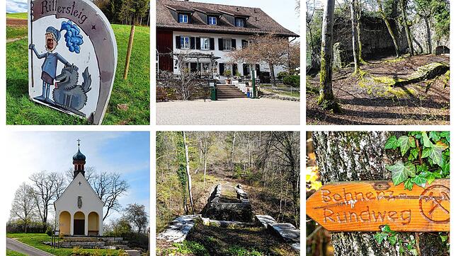 Sechs Tipps für einen Osterausflug in der Heimat: Der Rittersteig in Wutöschingen, rund um das Hofgut Albführen, die Burgruine ...