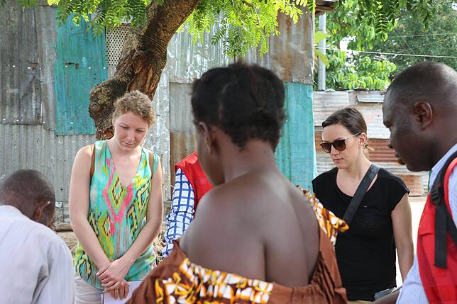 Korrespondentin Mirjam Moll in der kongolesischen Hauptstadt Kinshasa.