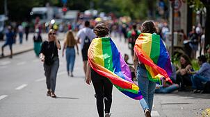 Die Akzeptanz für sexuelle Vielfalt ist im Südwesten in den vergangenen Jahren einer Studie zufolge gesunken. (Archivbild)
