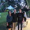Thomas Castner mit Frau Elke und Sohn David beim Empfang des deutschen Botschafters in Lilongwe am Tag der Deutschen Einheit.