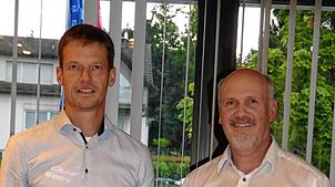 Neuer Albbrucker Gemeinderat Andreas Feichtenschlager wurde bereits im Juli 2025 von Bürgermeister Stefan Kaiser verpflichtet.