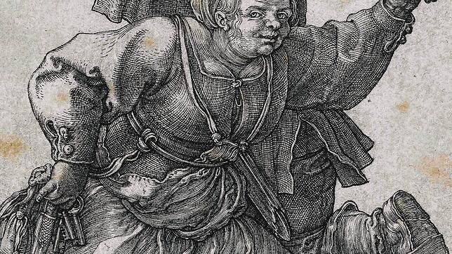Albrecht Dürer hat sich dem Thema „Bauern“ gleichfalls gewidmet. Dieser Kupferstich zeigt ein tanzendes Bauernpaar.