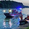 Erneut mussten die Feuerwehren am Samstag wegen vermisster Boote auf dem Rhein ausrücken. Das Bild stammt vom Einsatz am Rhein bei ...