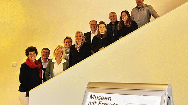 Die Macher des Internationalen Museumstags am 21. Mai (von links): Ulrike Veser vom Kunstverein, Museumsleiter Christoph Bauer, ...