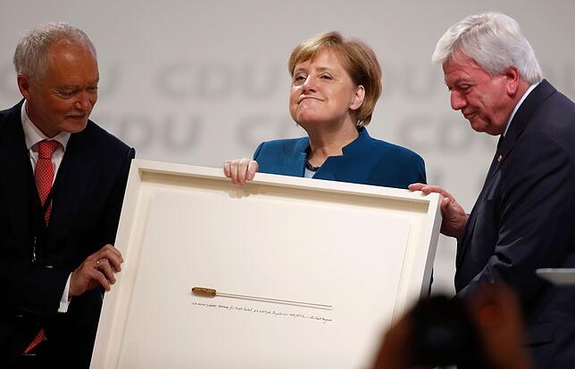 GERMANY-POLITICS-CDU-CONGRESS