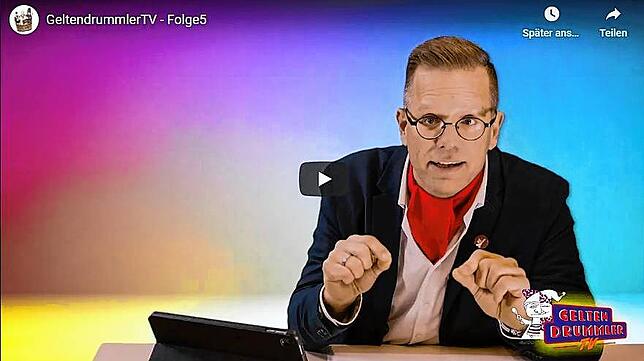 Mit ihrem neuen Nachrichten-Format &bdquo;Geltendrummler TV&ldquo; bietet die Narro-Zunft Waldshut News, Gerüchte sowie Klatsch und ...