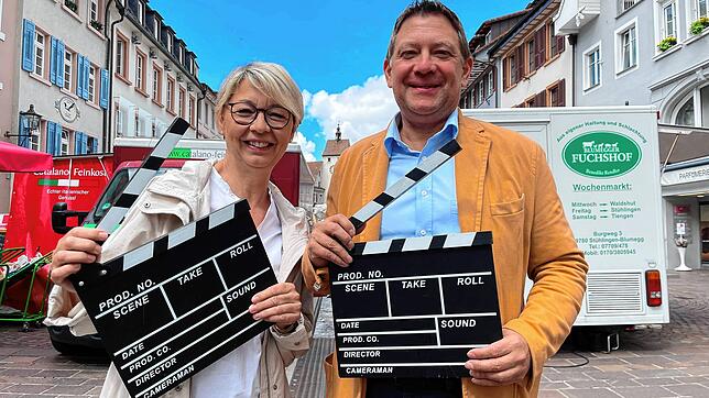 Film ab: Petra Weber und Christian Straub vom Werbe- und Förderungskreis organisieren nach der Corona-Pause wieder die ...