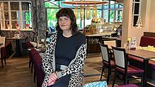 Carola Stern im Parkcafé. Zum Jahresende hört die langjährige Pächterin auf. Fotos: Ina Klietz
