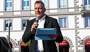 Bild : Jetzt ist es offiziell! Der neue Bahnhofplatz von Konstanz ist eröffnet