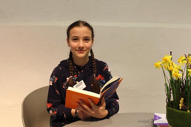 Ayse Rana Türkmen vom Störck-Gymmasium aus Bad Saulgau las am besten vor. Für sie geht es am 6.&nbsp;April in die nächste ...