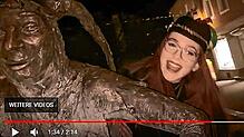 Chiara Zimmermann singt das Überraschungslied auf die Stockacher Fasnet.