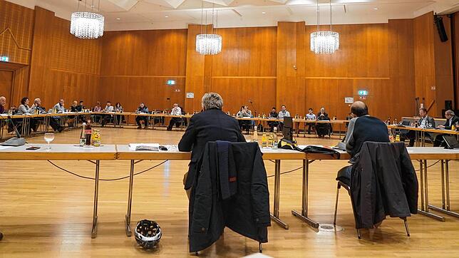 Der Gemeinderat Bad Säckingen im Kursaal.