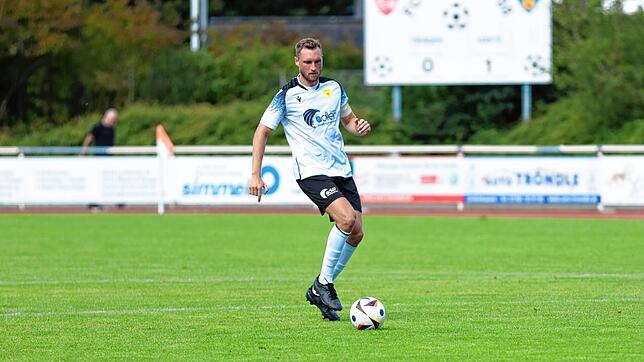 Nächster Derbysieg: Beim 3:1-Erfolg des FSV Rheinfelden beim FV Lörrach-Brombach erzielte Vincent Kittel kurz vor der Pause die Führung.