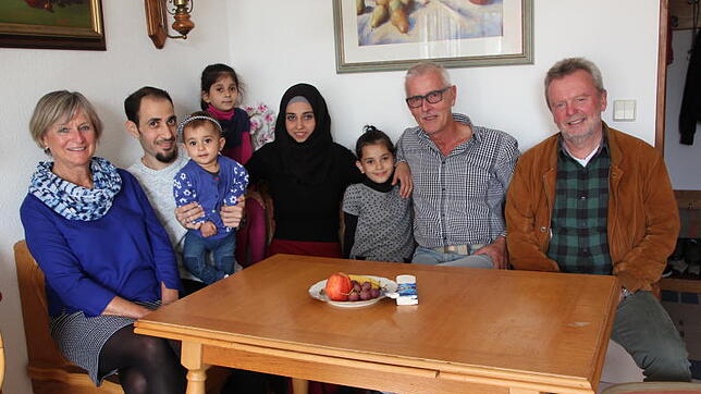 Mit der Unterstützung des Vereins Refugees Integrated hat sich die Familie Alsaleh-Kharmanda in Bad Säckingen schnell zurecht gefunden. ...