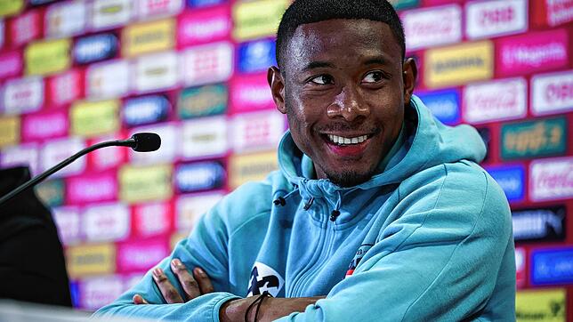David Alaba im Jahr 2023. Österreichs Starspieler fällt für die EM wohl aus