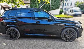 Einen BMW X5 mit Schweizer Zulassung hat der Zoll auf der Autobahn 96 sichergestellt.