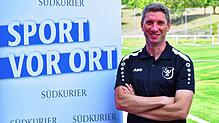 Vorfreude auf den neuen Platz: Sportchef Manuel Berger vom SV Buch ist mächtig stolz auf die Arbeit des Vereins und der Mitglieder bei ...
