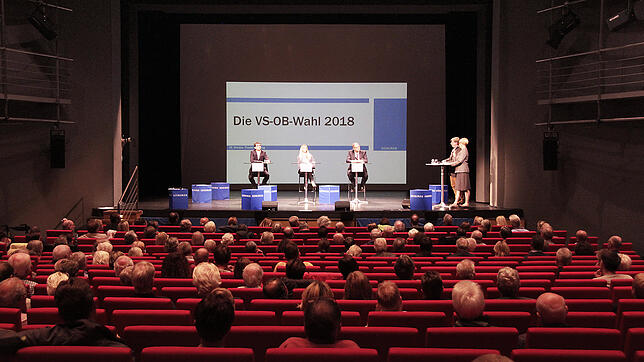 Bild : OB-Wahl: Video vom SÜDKURIER-Podium im Theater am Ring zum Nachsehen