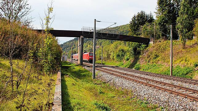Der marode Fußgänger- und Radfahrersteg, der beim Hintschinger Bahnhof über die Bahnlinie führt, soll durch einen Neubau ersetzt werden. ...