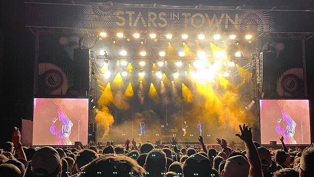 Der Rapper Sido stand am Freitag bei Stars in Town auf der Bühne.