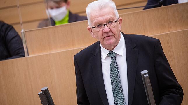 Winfried Kretschmann (Bündnis 90/Die Grünen), Ministerpräsident von Baden-Württemberg.