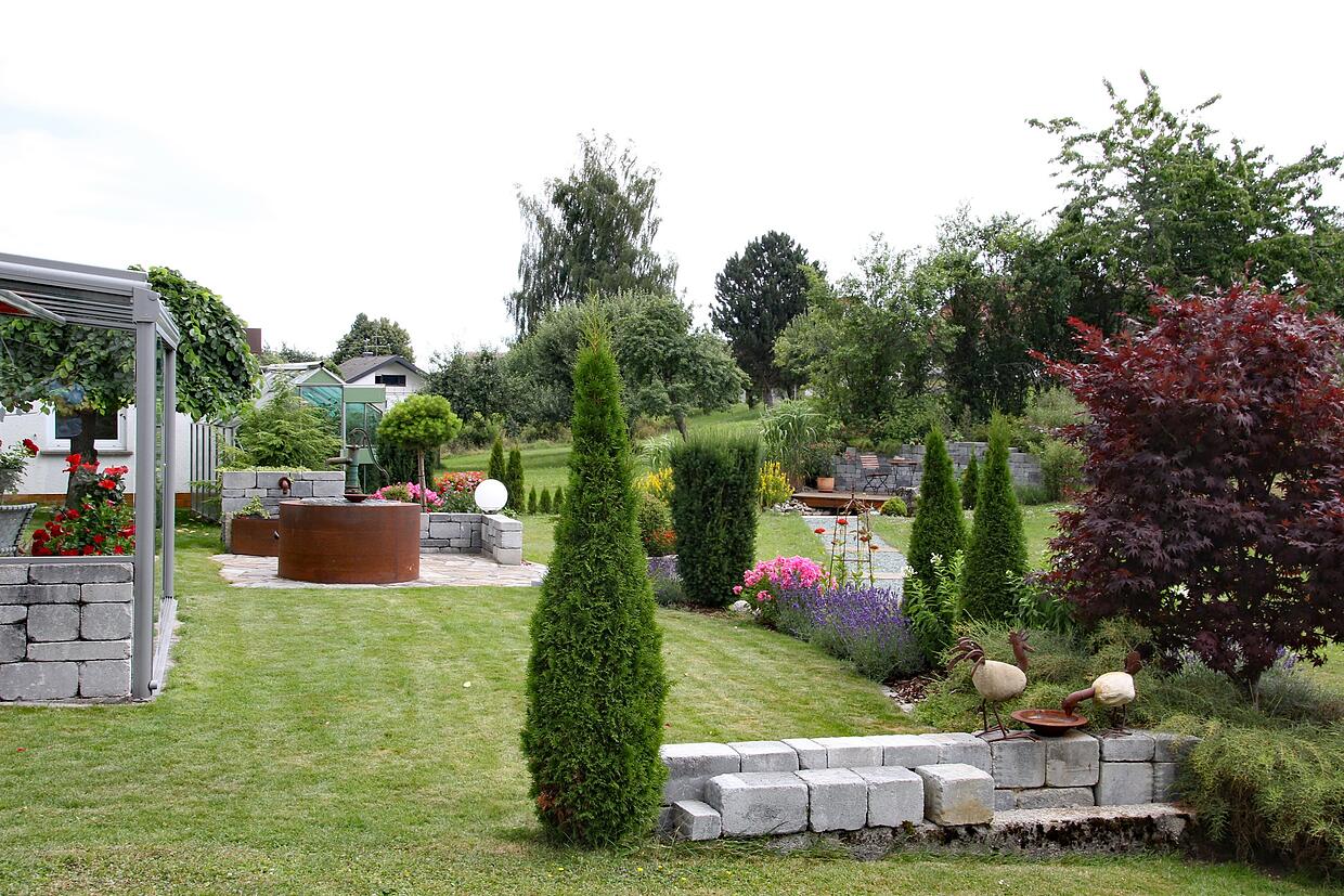 Leibertingen Mein Garten Christa und Hans Stengele aus Thalheim haben