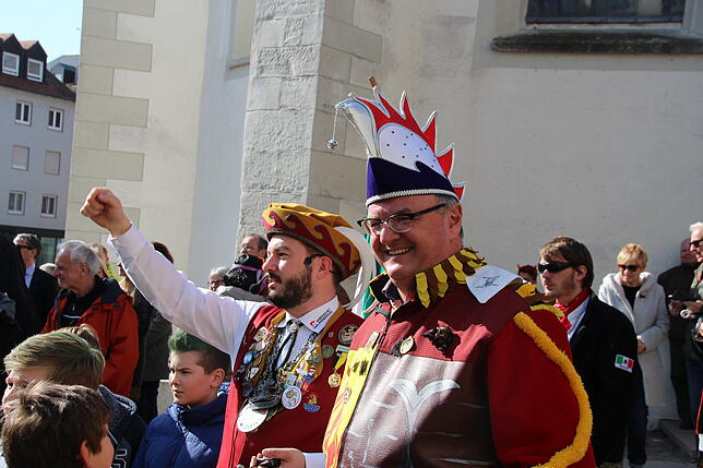 Bild 28: So lief der Rathaussturm in Friedrichshafen (1)