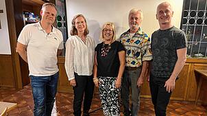 Sie sind die tragenden Säulen des Vereins Diabetes-Projekt The Gambia (von links): Kassenverwalter Sebastian Kaiser, Stellvertreterin ...