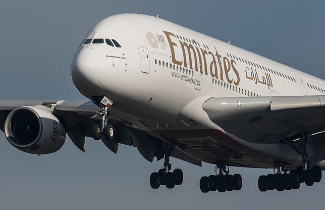 Großkunde Emirates hatte ursprünglich 162 Exemplare des A380 bestellt. Jetzt kommt man mit 123 aus. Davon sind 109 schon im Einsatz.