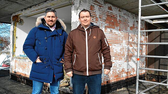 Andreas Strobel (links) und Alexander Stadler betreiben zusammen das Lukullum in der Friedrichsstraße 21.