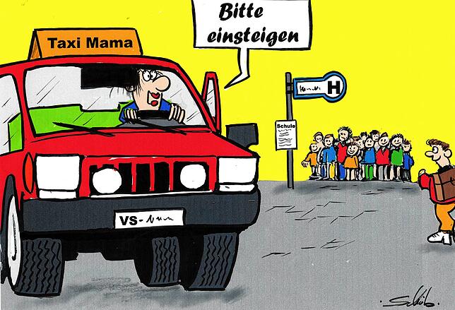 ...sonst kommt ihr noch zu spät in die Schule!neue Fahrpläne