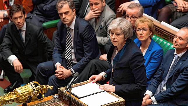 Theresa May nach dem hostorischen Brexit-Votum
