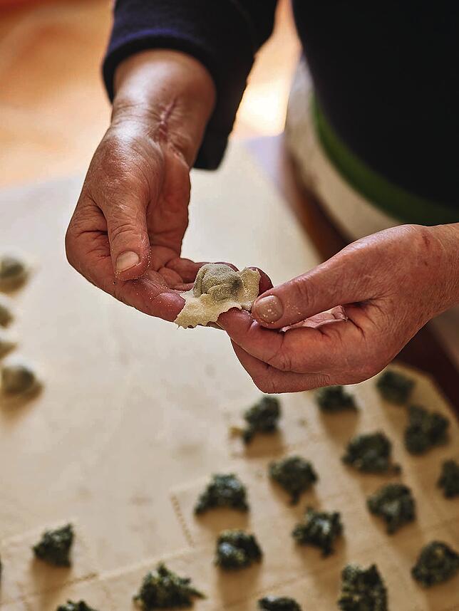 Alles in Handarbeit: Bei diesen Tortellini kann nun wirklich keiner nein sagen.