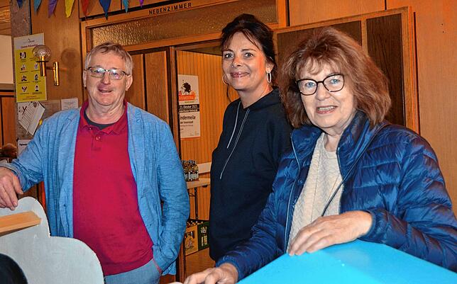 Akteure hinter den Kulissen (von links): Veranstalter Claudius Beck, Selma Chryssowergis und Christiane Oßwald.