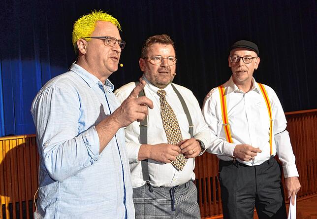 Prima Ideen zum stopfen von Haushaltslöchern haben Hardy Frick, Mathias von Alberti und Norbert Klöck.
