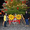 Anita Müller-Berthold und Christian Behringer eröffneten das &bdquo;Dorf der 1000 Sterne&ldquo;.
