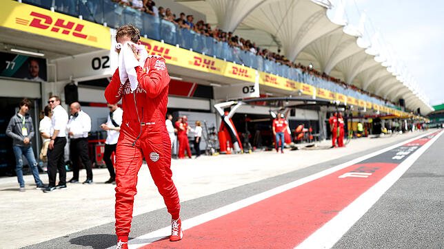 Bild : Nach dem Eklat von Brasilien: Hat Sebastian Vettel überhaupt noch eine Zukunft bei Ferrari?