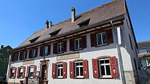 Als ortsbildprägendes Gebäude wäre beispielsweise der Meyerhof ein mögliches Fotomotiv für den geplanten Maulburg-Kalender 2026. Foto: ...