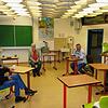 Die Rektoren der Engener Schulen tauschen sich aus (von links): Markus Oppermann (GS Welschingen), Daniel Jedlicka ...