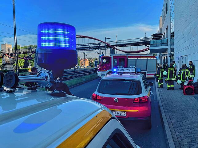 Bild 1: Brandmeldeanlage im Lago löst aus &ndash; Rauchentwicklung im dortigen Discounter