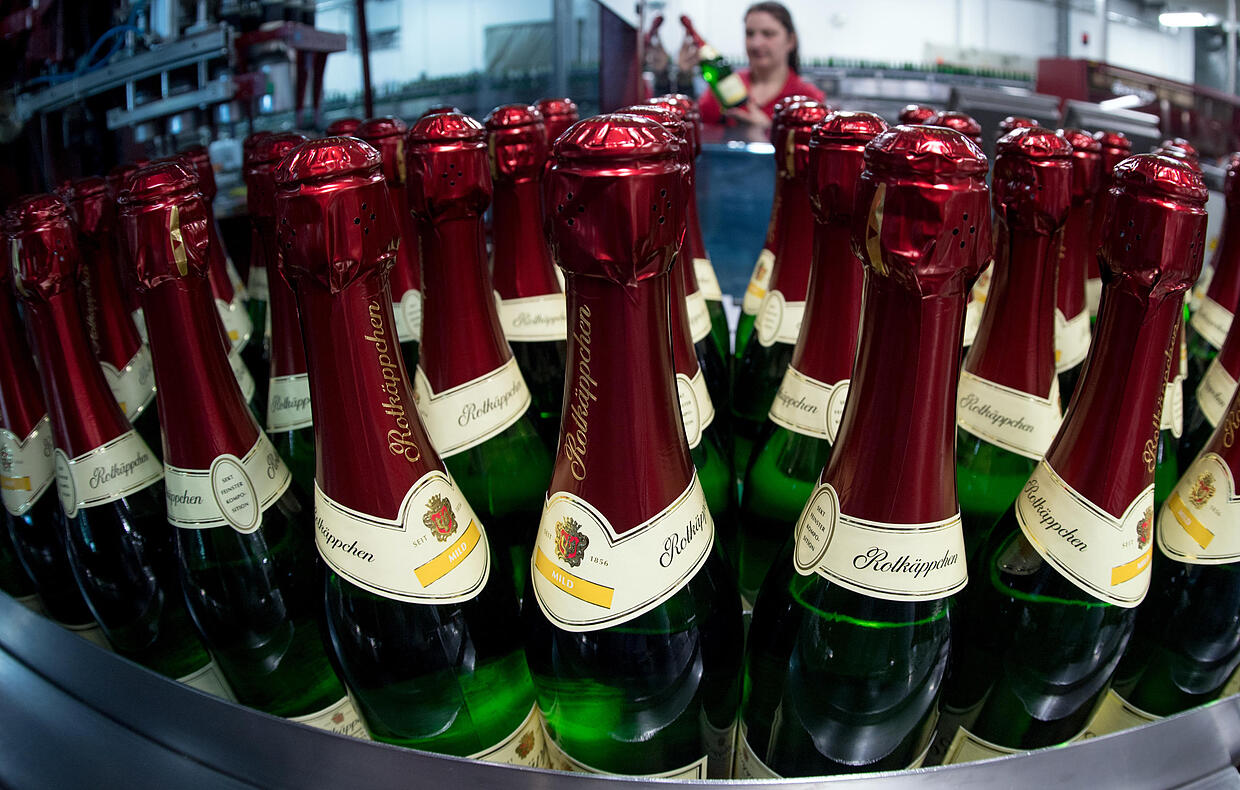 Salem Haus Baden und RotkäppchenMumm besiegeln Salem Haus Baden und RotkäppchenMumm besiegeln