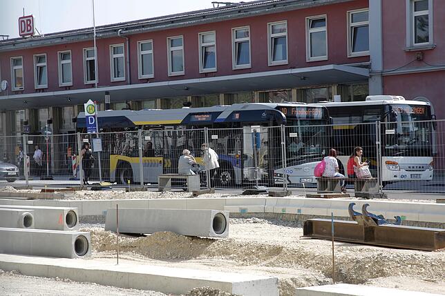 Noch kommt es aufgrund der Baumaßnahmen in der Innenstadt regelmäßig zu Verspätungen.